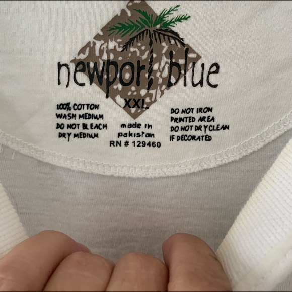 Men’s NEWPORT BLUE Graph T Shirt Size XXL - Picture 3 of 6
